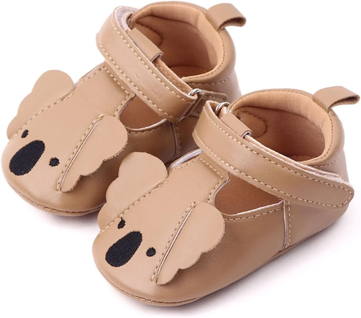 0-18 Months Warm Toddler Boots Infant Toddler Shoes Soft Sole Cartoon Animals Hook Loop Casual Shoes Princess Shoes