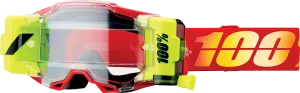 100% Armega Forecast Goggles - Nuketown - Clear 50006-00004