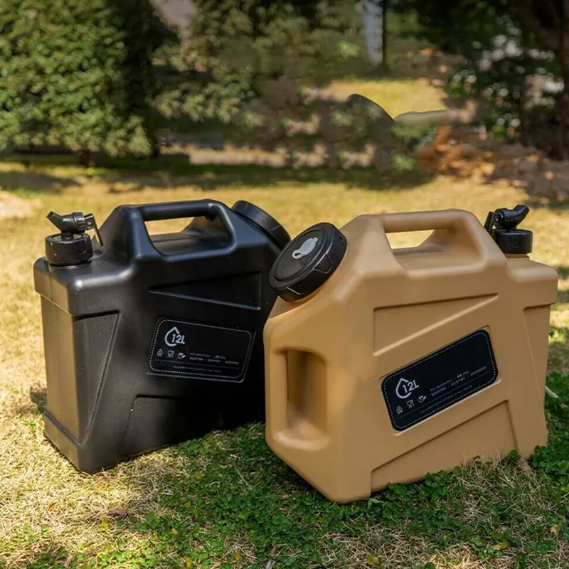 12l Capacity Portable Water Storage Container for Outdoor Camping Caravan