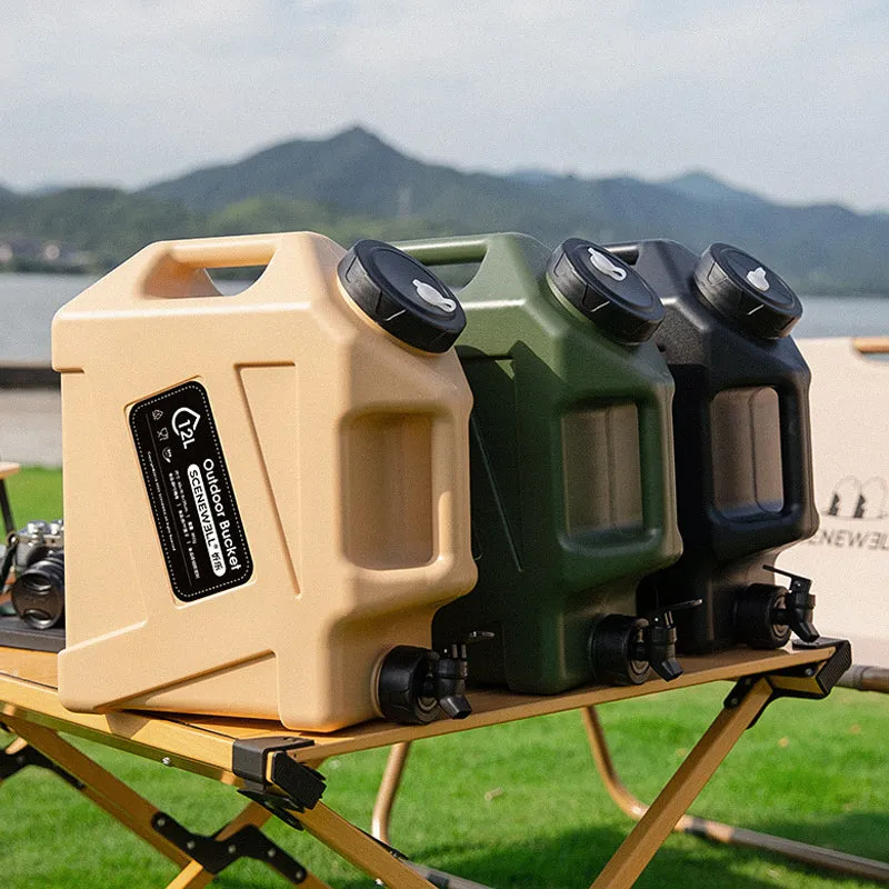 12l Capacity Portable Water Storage Container for Outdoor Camping Caravan