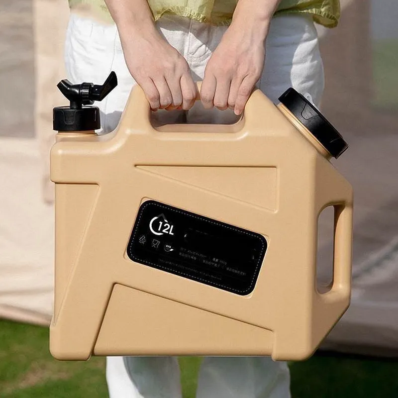 12l Capacity Portable Water Storage Container for Outdoor Camping Caravan