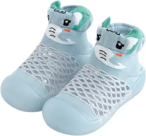 6t Shoe Girl Infant Boys Girls Animal Prints Cartoon Shoes Toddler Breathable Mesh The Floor Non Slip Mes Shoes Size