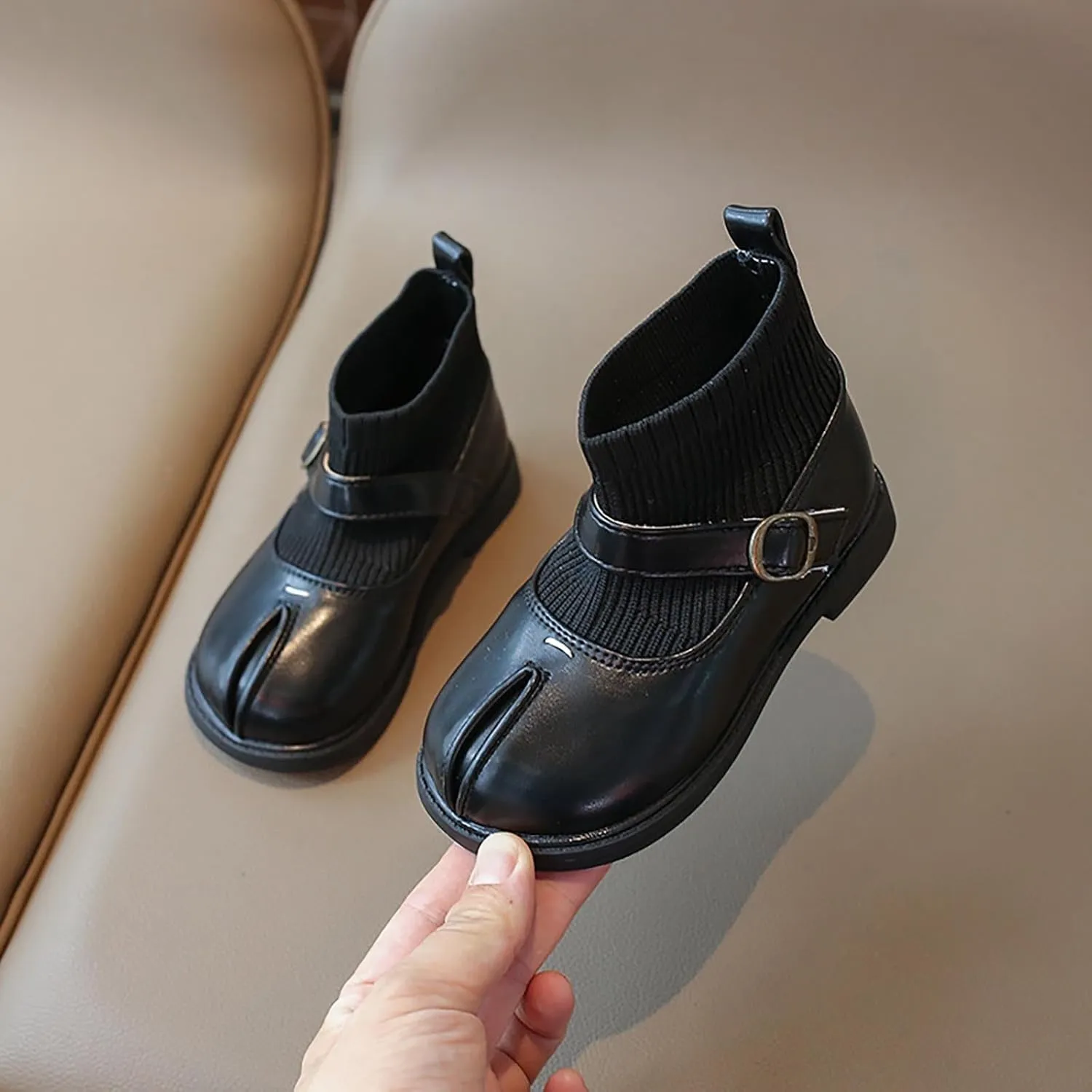 Baby Booties Girls And Boys Children's Casual Shoes Mesh Soft Sole Breathable Sports Short Boots Flat Platform