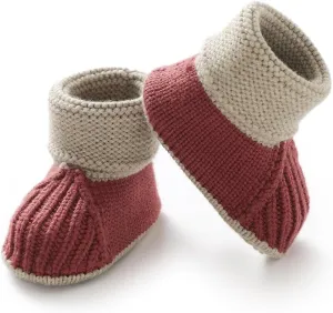 Baby Booties Newborn First Walkers Cozy Shoes Warm Knit Soft Toddler Infant Boy Girl Booties