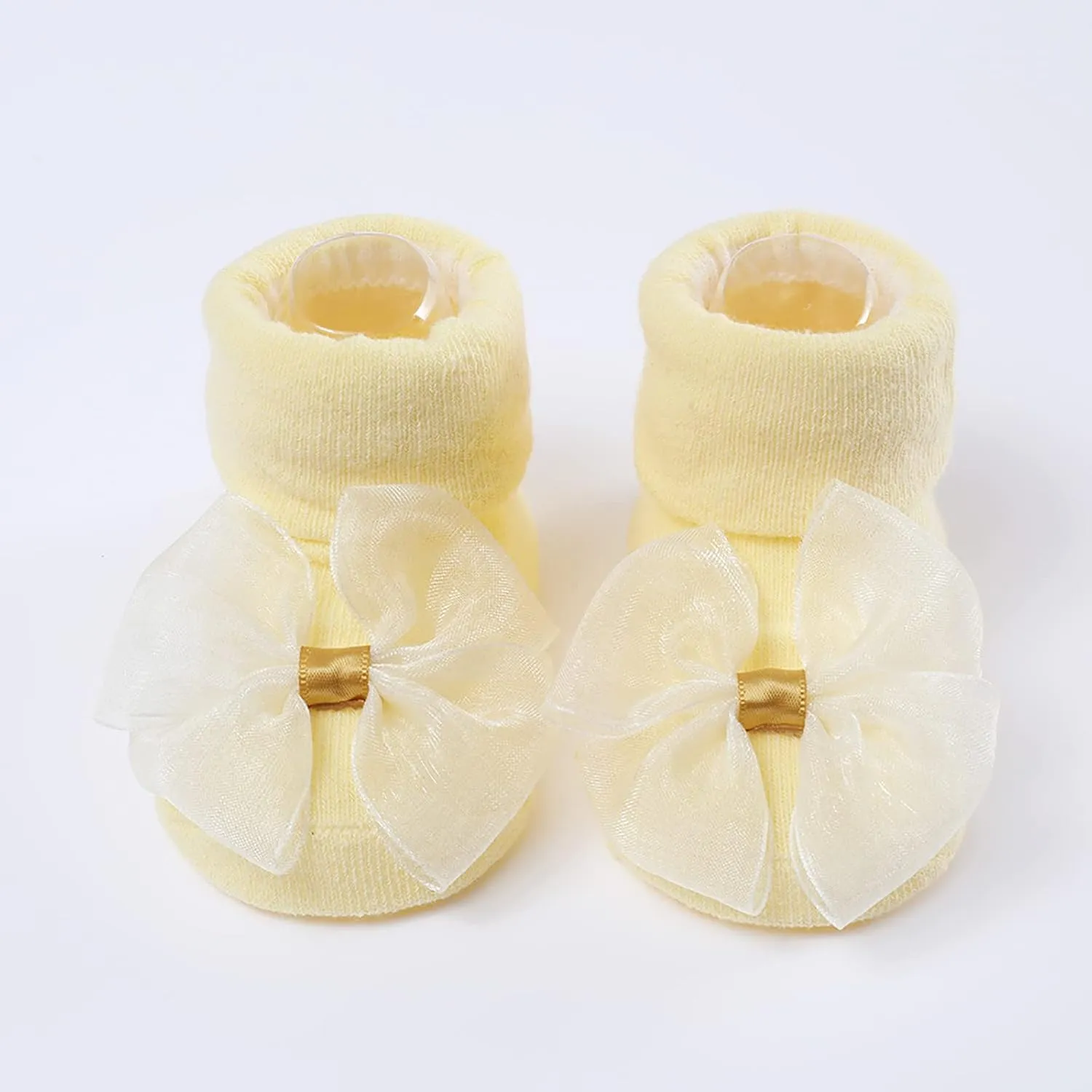 Baby Boy Girl Boots Newborn Shoes Winter Snow Bowknot Anti-Slip Soft Sole Warm Infant Prewalker Booties