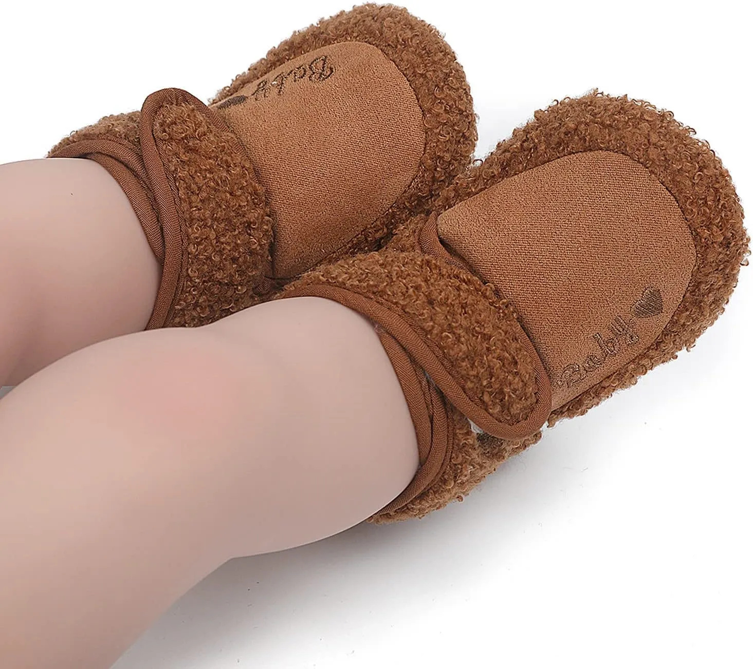 Baby Boy Hard Sole Boots Boys Girls Soft Plush Warm Baby Cotton Boots Snow Shoes Infant First Walkers Baby Shoes Baby Boy Infant Slippers