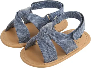 Baby Boys Girls Sandals Soft Sole Summer Infant Flat Shoes Beach Sandal Newborn Crib Shoes First Walkers