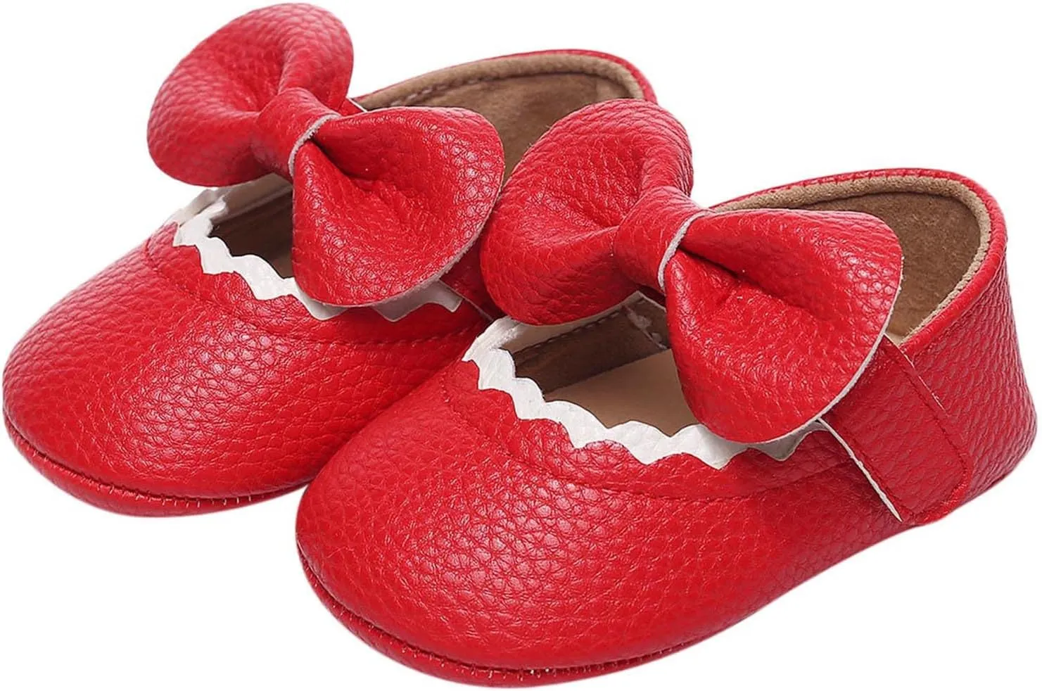 Baby Girl Shies Infant Girls Single Shoes Ruffles Bowknot First Walkers Shoes Toddler Sandals Princess Shoes Shoes for Toddler