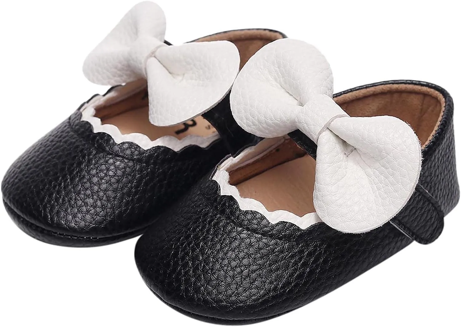 Baby Girl Shies Infant Girls Single Shoes Ruffles Bowknot First Walkers Shoes Toddler Sandals Princess Shoes Shoes for Toddler