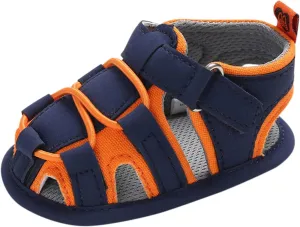 Baby Girls Boys Summer Sandals Unisex Infant Premium Soft Anti-Slip Sole Toddler Outdoor Beach Walking Shoes