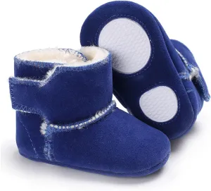 Baby Shoes Baby Boy Girl Winter Plus Warm Booties Toddler Soft Soles Plush Snow Boots Shoes 0-18M Shoes (Color : Model 4, Size : 12-18 Months) (Model 4 6)