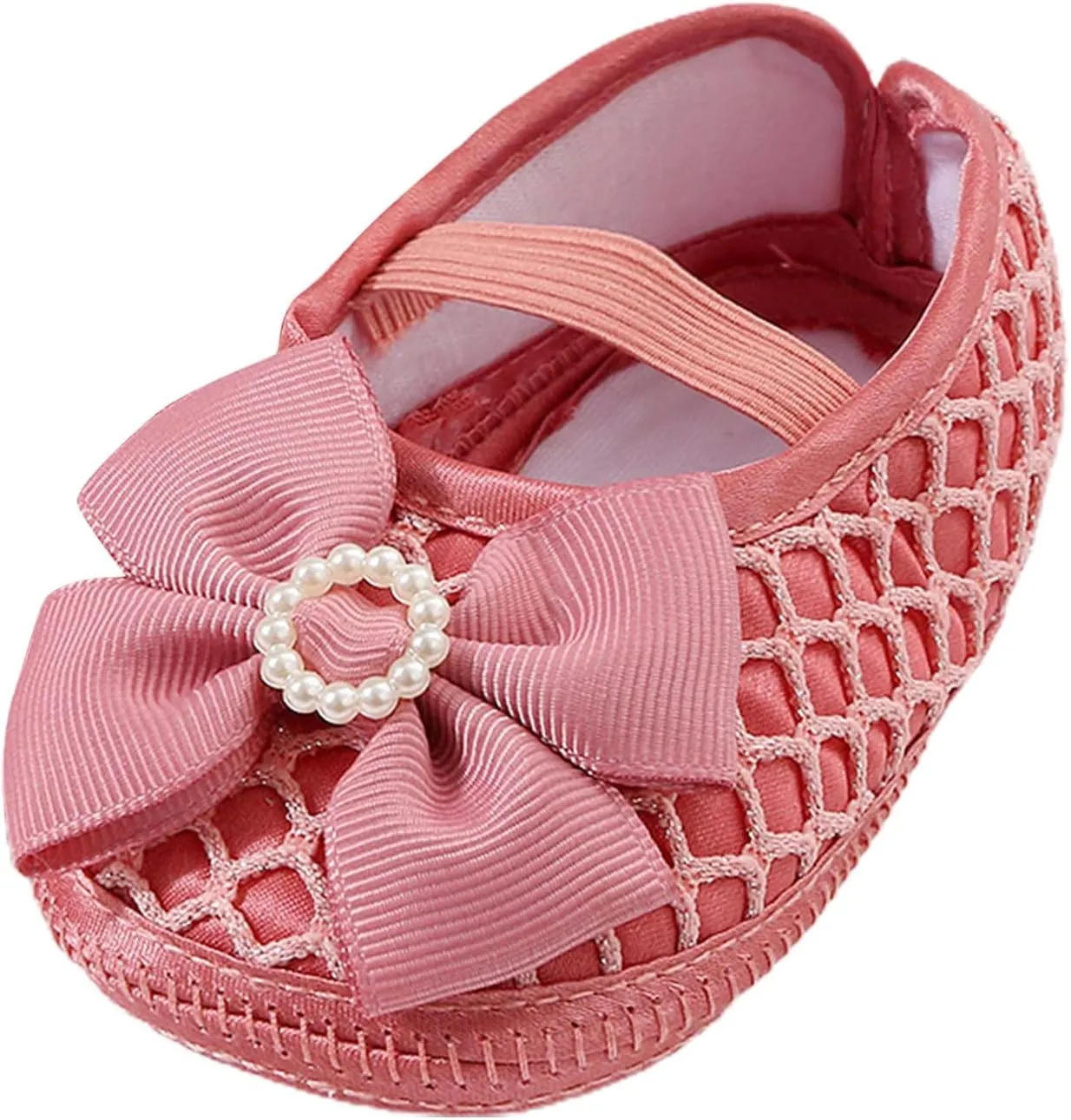 Baby Shoes Fashion Soft Sole Infant Shoes Pearl Dress Flower Princess Shoes Infant Shoes Buys Shoes