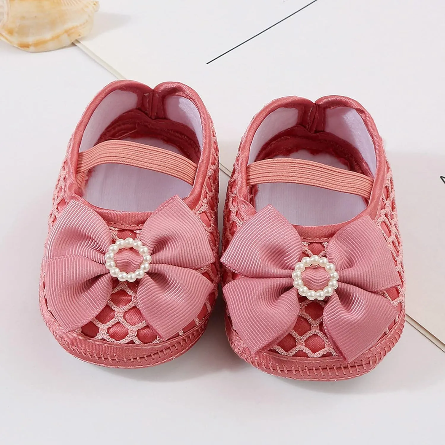 Baby Shoes Fashion Soft Sole Infant Shoes Pearl Dress Flower Princess Shoes Infant Shoes Buys Shoes