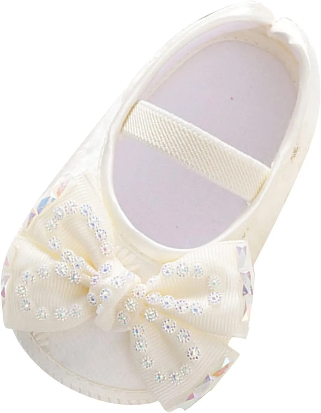 Baby Shoes Fashion Soft Sole Toddler Shoes Pearl Dress Flower Princess Shoes Toddler Shoes Big Kid House Shoe