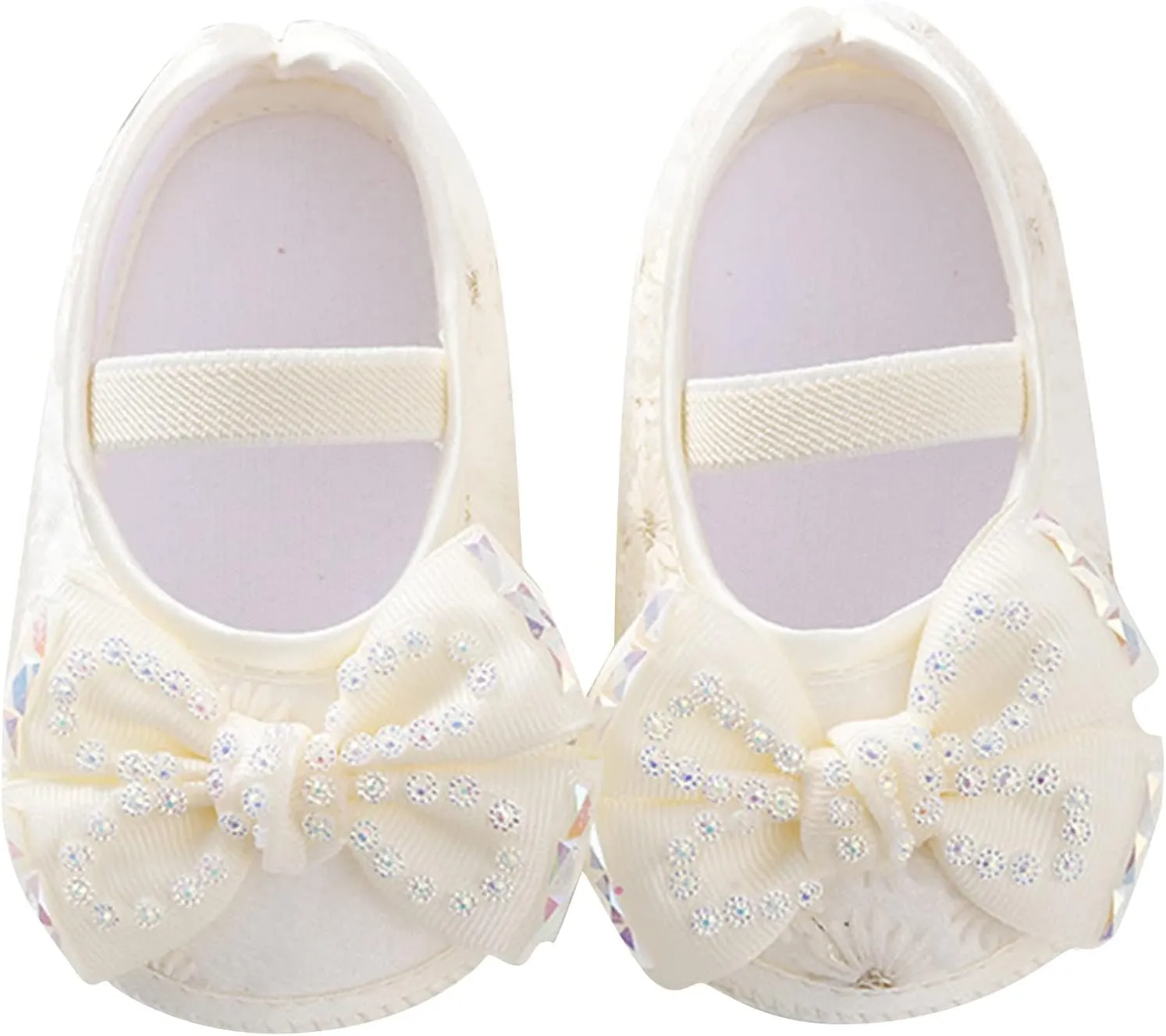 Baby Shoes Fashion Soft Sole Toddler Shoes Pearl Dress Flower Princess Shoes Toddler Shoes Big Kid House Shoe
