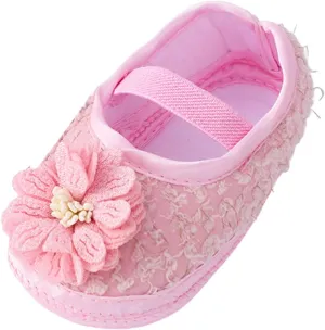 Baby Shoes Fashion Soft Sole Toddler Shoes Pearl Dress Flower Princess Shoes Toddler Shoes Toddler Girl Slip on