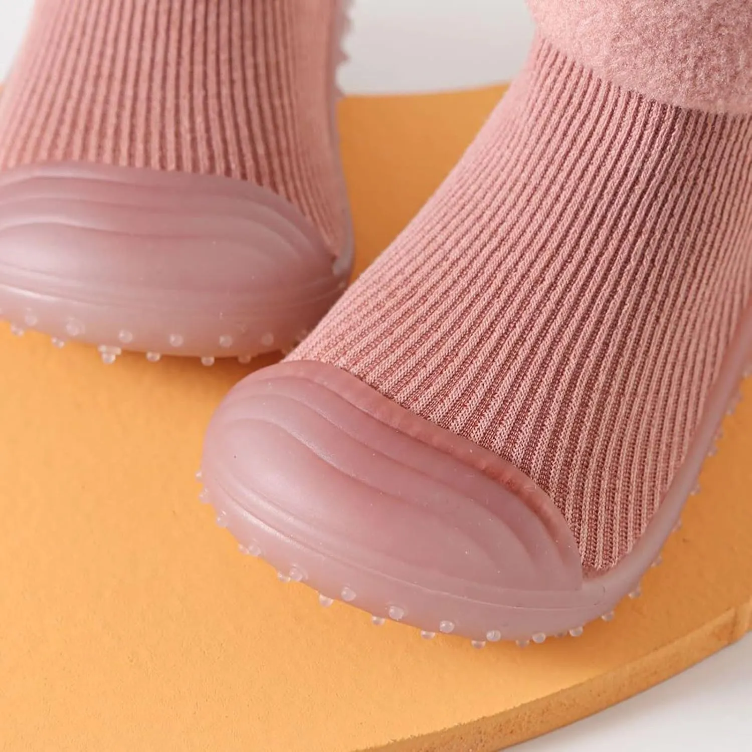 Baby Socks Shoes Soft Soles Spring and Winter Walking Early Education Baby Snow Shoes Socks Solid Color 6c Girls Shoes