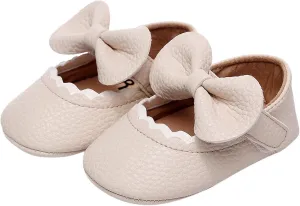 Baby Soft Sole Shoes Girl Infant Girls Single Shoes Ruffles Bowknot First Walkers Shoes Toddler Sandals Princess Shoes Boots Toddler Size 5