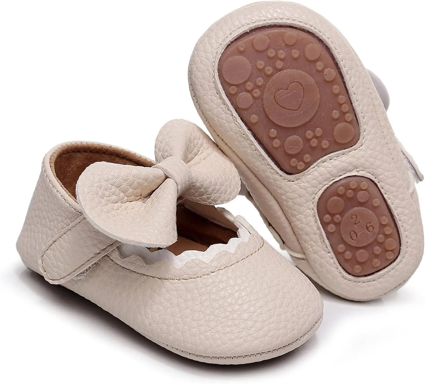 Baby Soft Sole Shoes Girl Infant Girls Single Shoes Ruffles Bowknot First Walkers Shoes Toddler Sandals Princess Shoes Boots Toddler Size 5