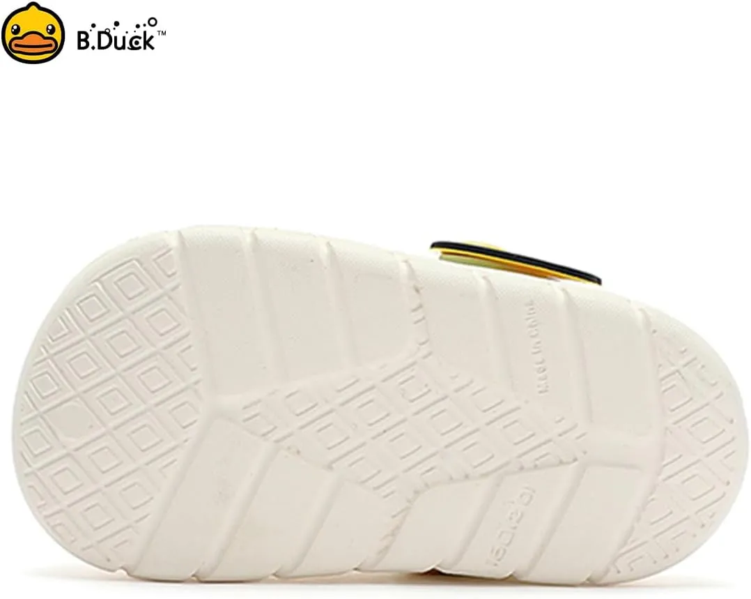 B.Duck Little Kids Toddler Clogs Garden Shoes Boys Girls Cartoon Dinosaur Slides Non-Slip Pool Sandals