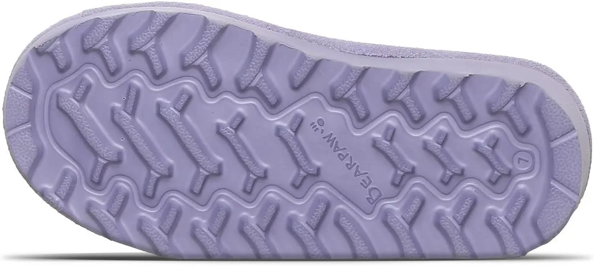 BEARPAW Elle Toddler Multiple Colors | Toddler's Boot Classic Suede with Zipper | Kid's Slip On Boot | Comfortable Winter Boot