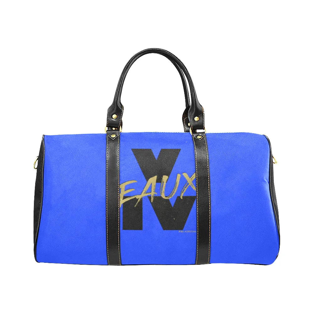 BLACK/GOLD V EAUX IV LARGE TRAVEL BAGS