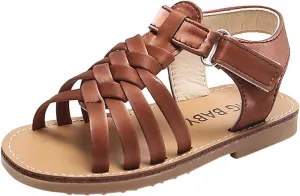 Boy Girl Leather Shoes Beach Children Strap Shoes Girls Sandals Baby Toddler Boys Girl's for Age Beach