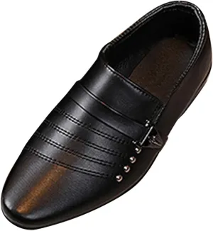 Boys Toddler Leather Baby Student British Casual Perform Shoes Children Style Boy's shoes Carver Cork Sandals