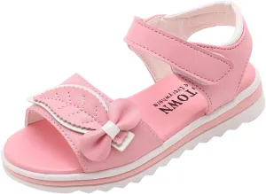 Children Shoes Fashion Flower Thick Sole Sandals Soft Sole Comfortable Princess Sandals Baby Girl Shoes 3-6 Months (Pink, 5.5-6 Years Little Child)