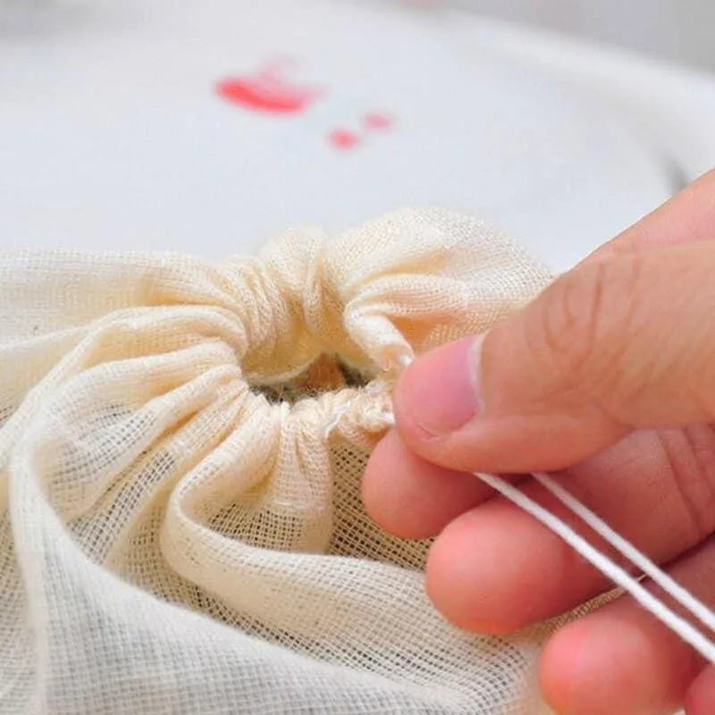 Cotton Storage Bag 10 Pcs Set