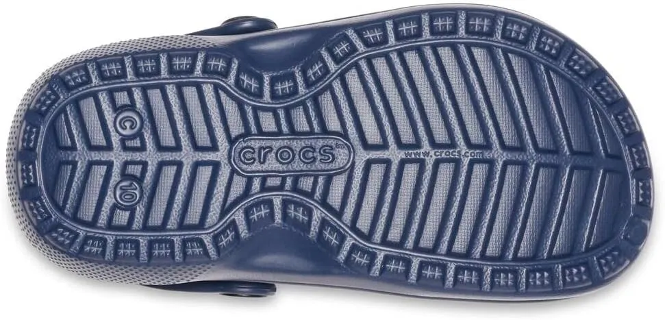 Crocs Kids Classic Lined Clogs for Toddlers - Synthetic Upper & Lining - Synthetic Outsole & Insole
