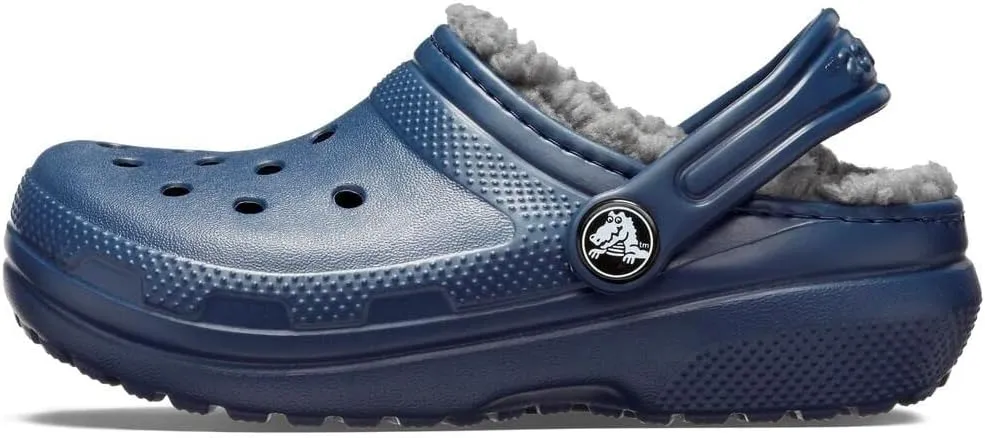 Crocs Kids Classic Lined Clogs for Toddlers - Synthetic Upper & Lining - Synthetic Outsole & Insole