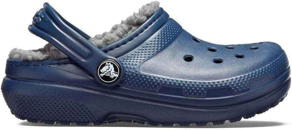 Crocs Kids Classic Lined Clogs for Toddlers - Synthetic Upper & Lining - Synthetic Outsole & Insole