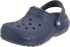 Crocs Kids Classic Lined Clogs for Toddlers - Synthetic Upper & Lining - Synthetic Outsole & Insole