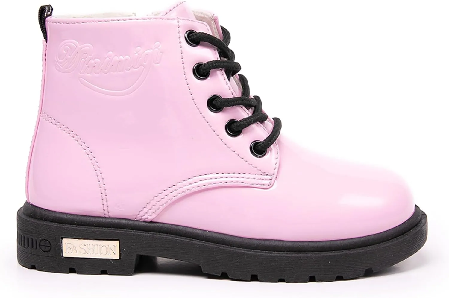 Daclay Kids Boots Children Boys and Girls Candy-Colored Waterproof and Velvet Boots