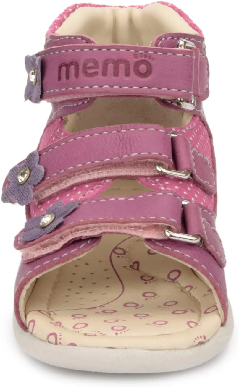 Doris First Walking Orthopedic Ankle Support Natural Leather Sandal