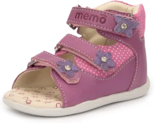 Doris First Walking Orthopedic Ankle Support Natural Leather Sandal
