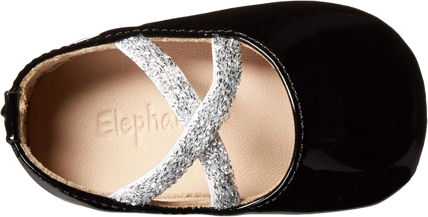 Elephantito Baby-Girl's European Crib Shoe