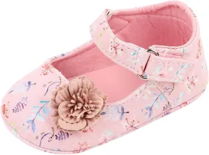 EnJoCho Cute Sole Non-Slip Flat Rubber Walking Soft Boys Baby Summer Girls Shoes Sandals Baby Lightwight Shoes (Pink, 6-12 Months)