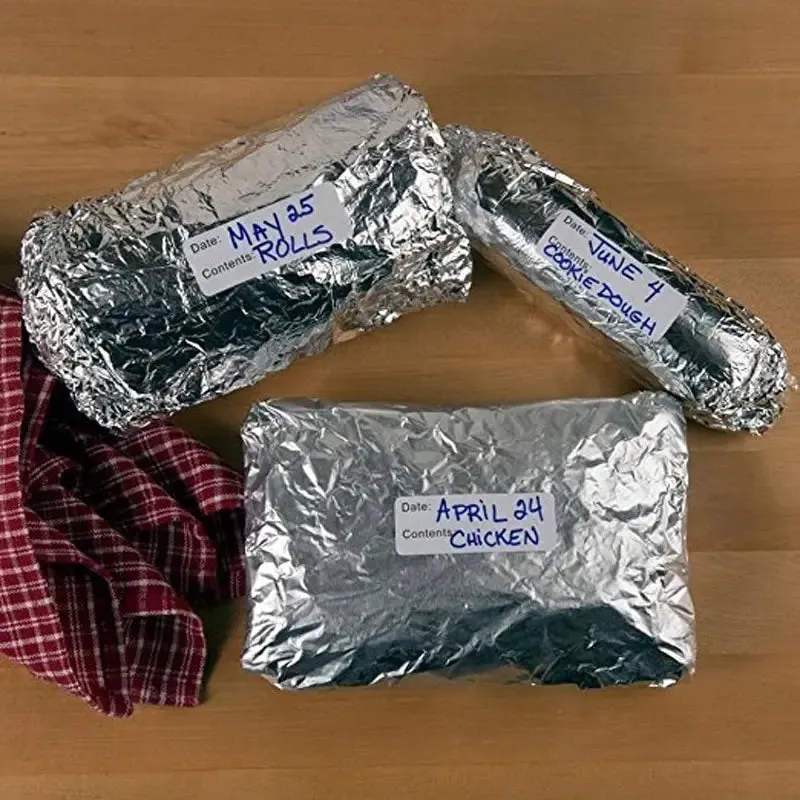 Food Storage Date Labels 1 Roll of Stickers for Kitchen Packaging Condiments and More