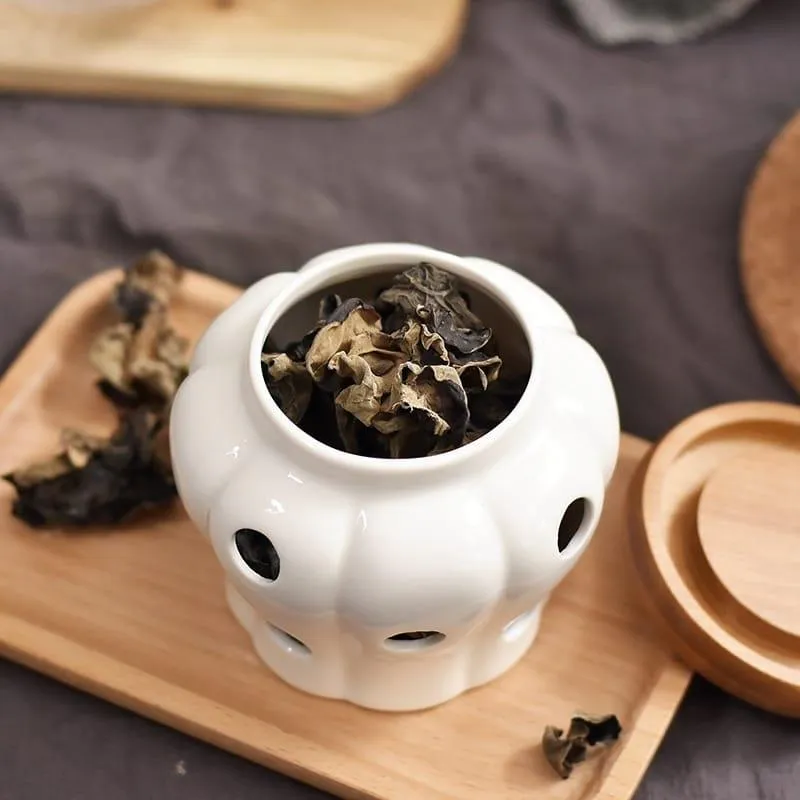 Garlic Design Storage Jar