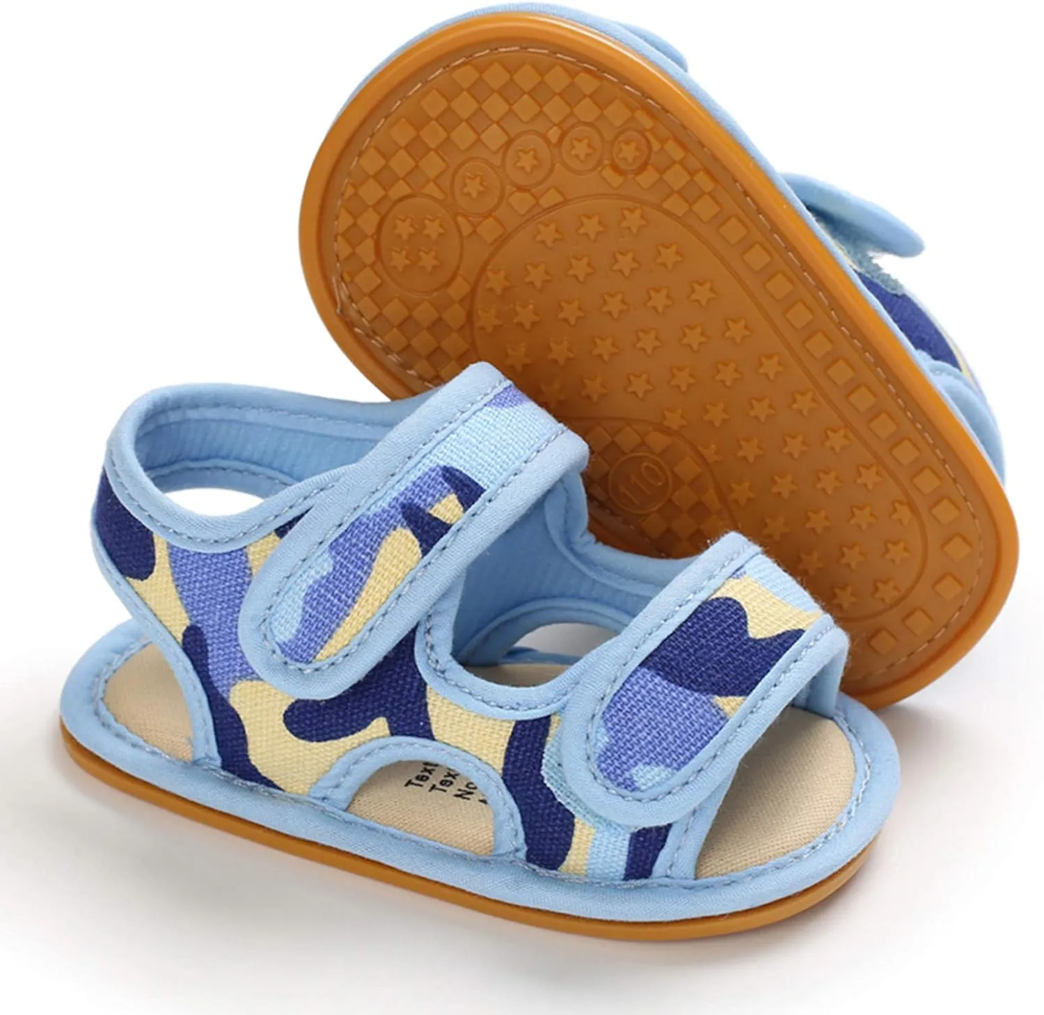 Girls Boys Baby Flat Rubber Walking Sole Prewalker Sandals Soft Non-Slip Baby Shoes Toddler Boys Dress Shoes