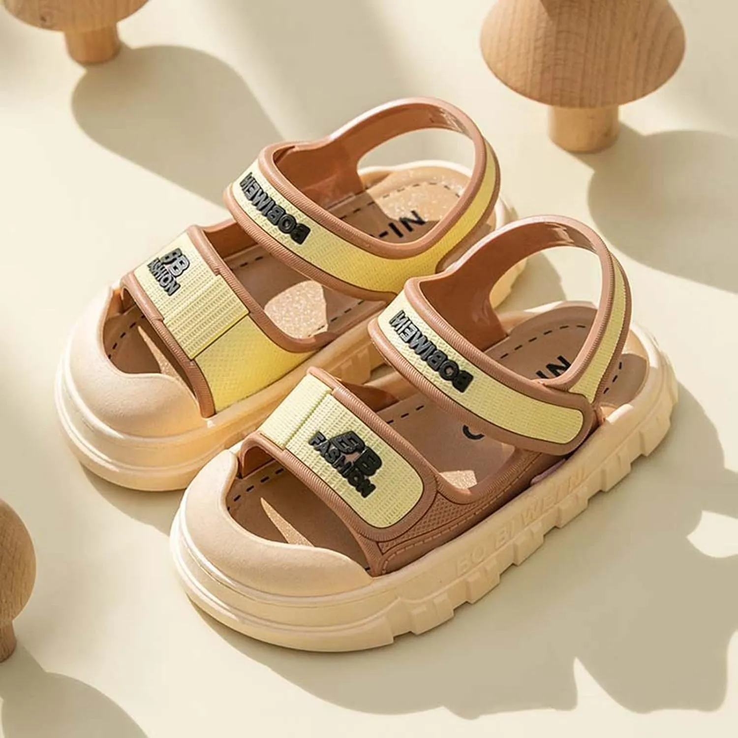 Girls Sandals New Children Sandals Summer Girls Nonslip Soft Sole Cartoon Baby Sandals Slippers Toddler Girl