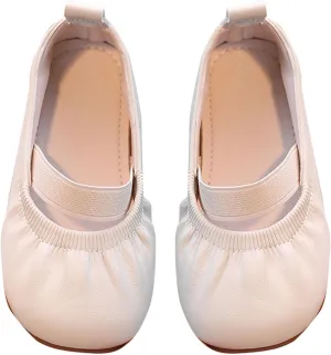 Girls Shoes Toddler Flower Girl Dress Shoes Girl Ballet Party School Shoes Wedding Soft Soles Shoes for The Girl