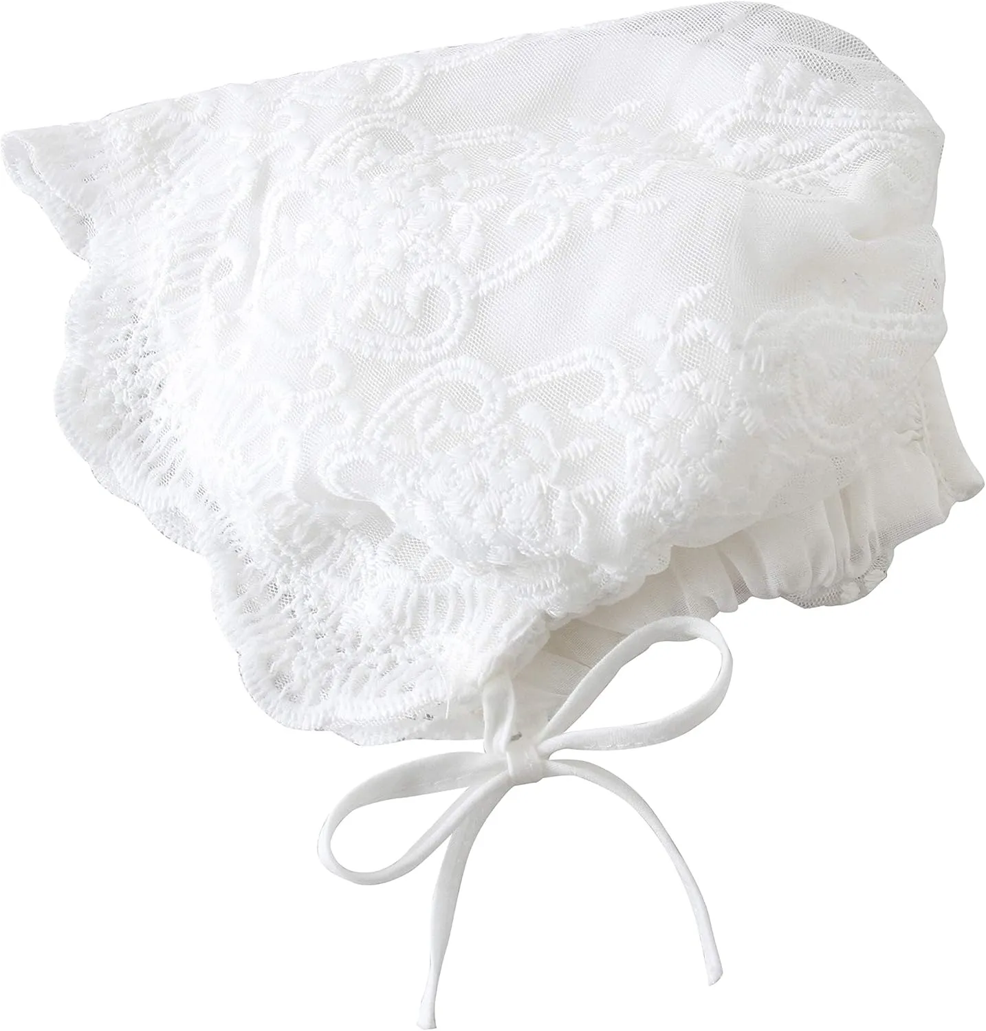 Glamulice Baby Girl Newborn Lace Christening Gown Baptism Dress Infant/Toddler Girls Formal Communion Outfit