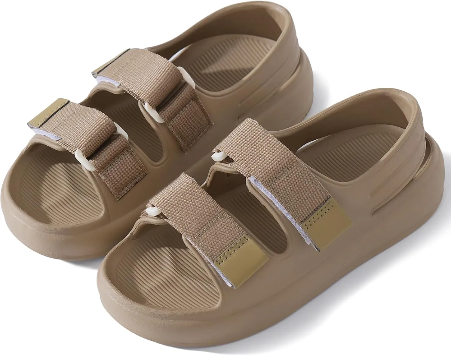 Happy Cherry Baby Boy's Girl's Toddler Leather Non-Slip Closed Toe Soft Sole Casual Sandal Shoes