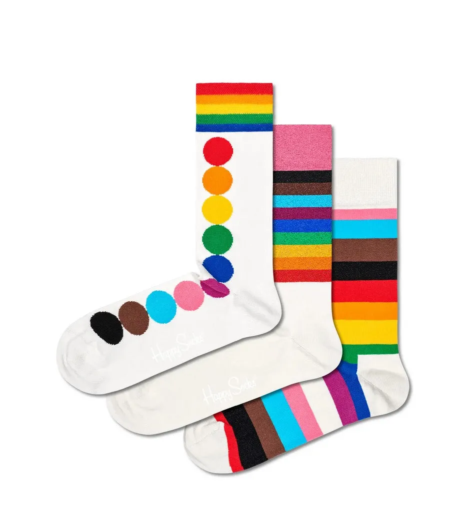 Happy Socks 3-Pack Pride Socks