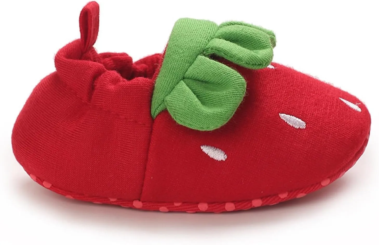 Infant Baby Cute Cartoon Strawberry Non Slip Floor Shoes Baby Boys Girls First Walking Socks Shoes for Summer Autumn