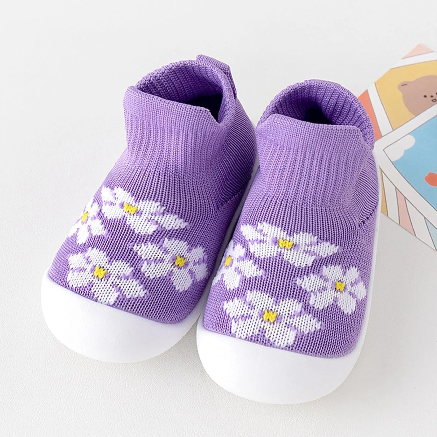 Infant Girls Boys Kids Leisure Shoes Mesh Soft Bottom Breathable Slip On Sport Shoes Socks Shoes Strike Rite Shoes Girls