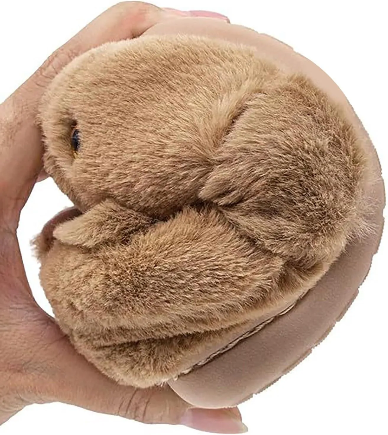 Infant Toddler Cute Bunny Slippers Soft Plush Non-Slip Warm House Shoes Little Boys Girls Winter Fuzzy Slippers